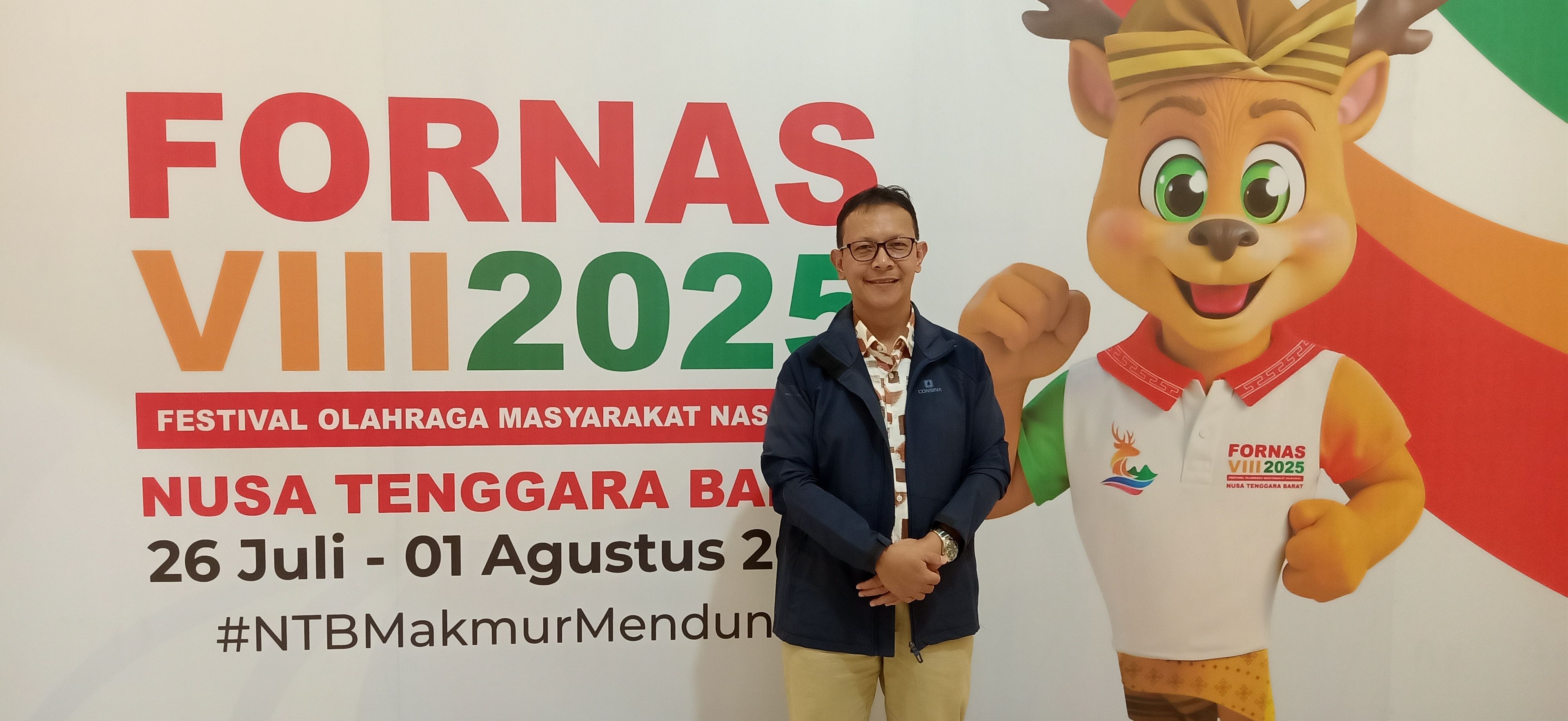 RRI.co.id - Kementerian Siap Dukung NTB Sukseskan Fornas VIII 2025