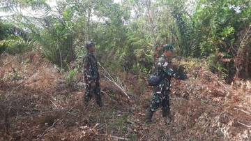 Serka SDG Barus Gencar Patroli Cegah Titik Api 