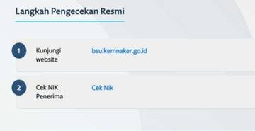 Link Resmi dan Arti Notifikasi BSU 2025 Kemnaker